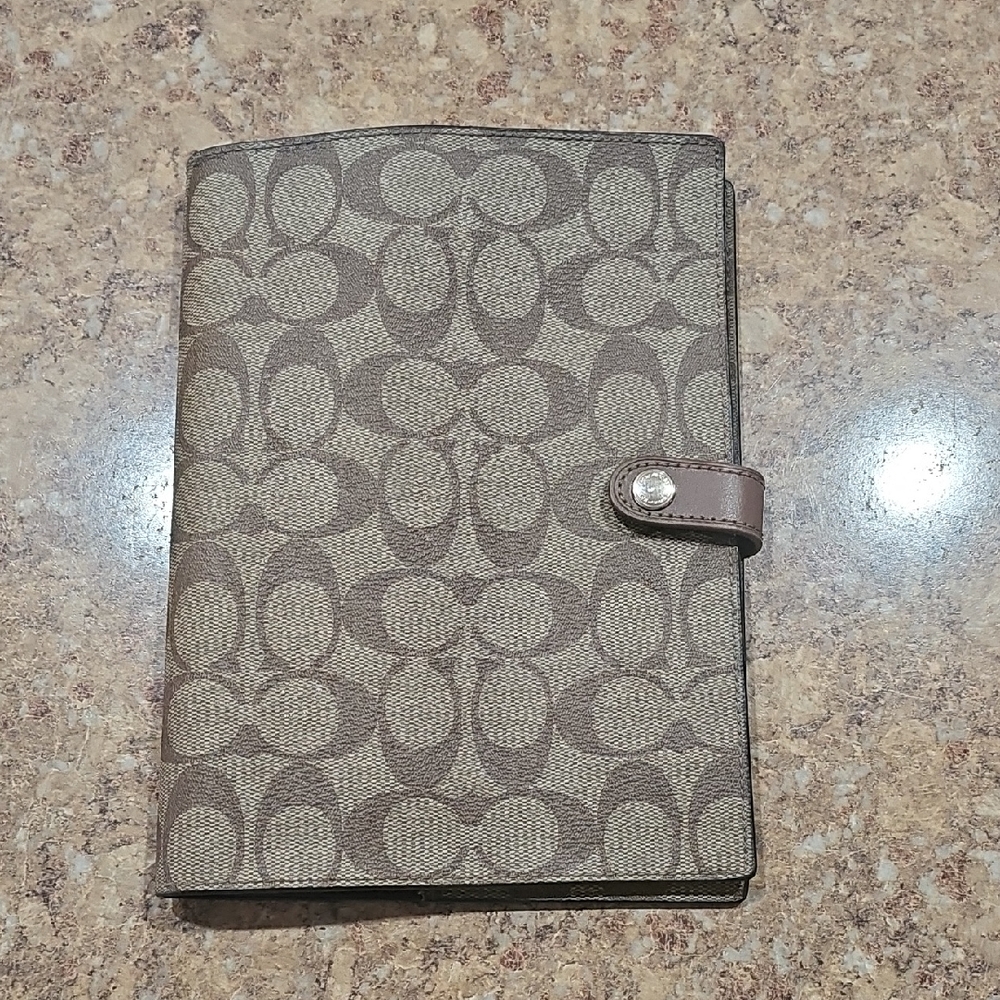Coach Brown Agenda Cover A5
